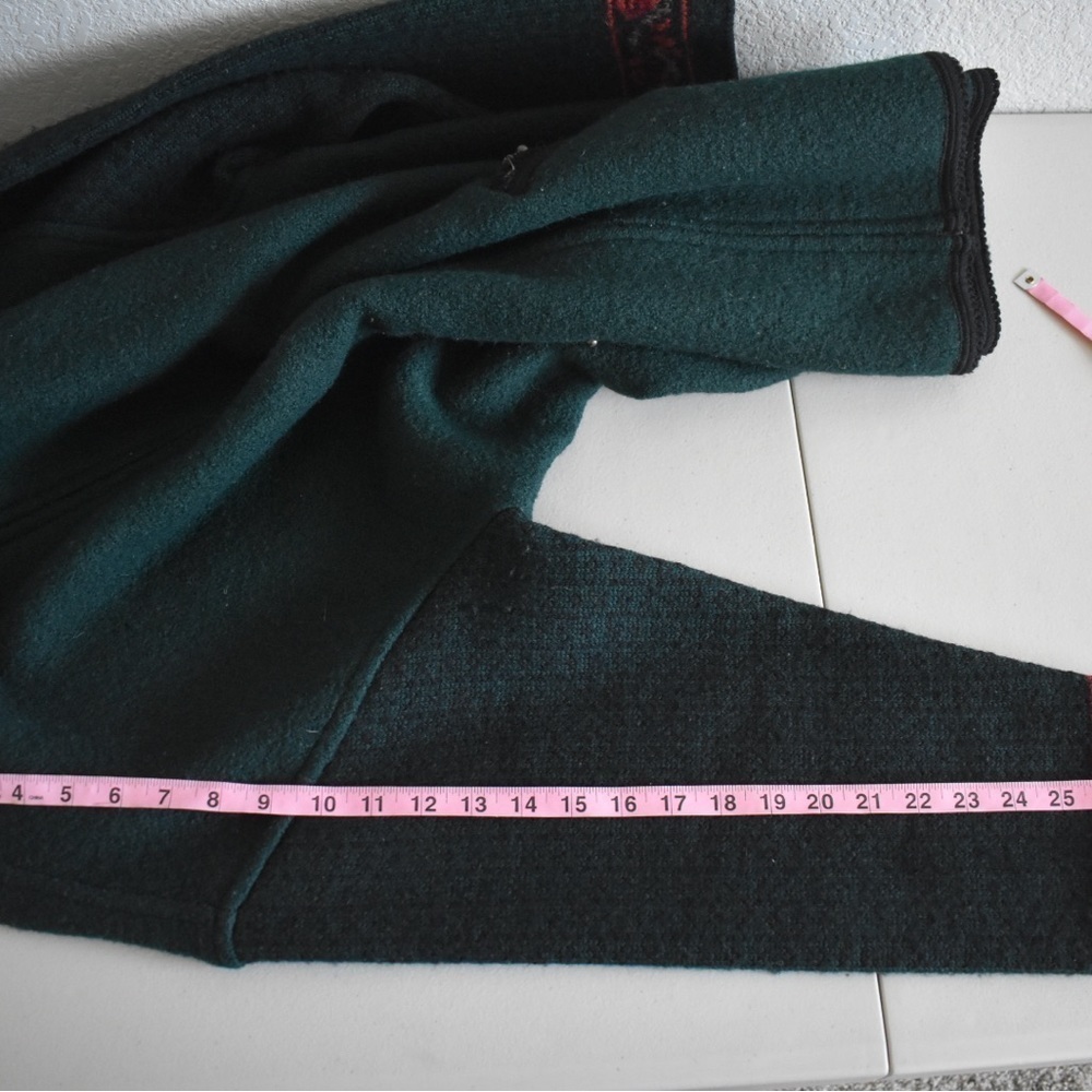 Icelandic Design VTG wool zip up coat size XL - Picture 7 of 7